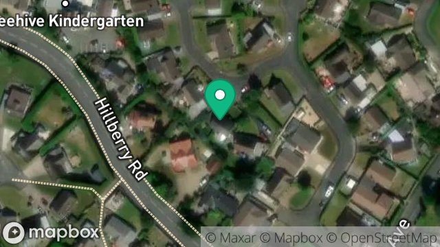 Map showing 11, BIRCH HILL GROVE, ONCHAN, ISLE OF MAN, IM3 4EL