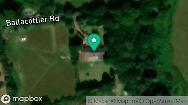 Map showing LA SERENE, BALLACOTTIER ROAD, ONCHAN, ISLE OF MAN, IM4 5BQ
