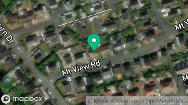 Map showing 7, MOUNT VIEW ROAD, ONCHAN, ISLE OF MAN, IM3 4AB