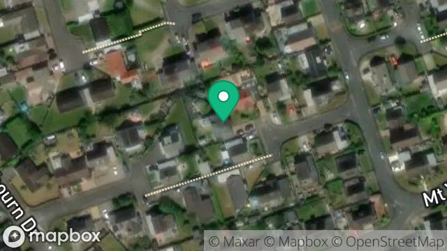 Map showing 8, MARINA CLOSE, ONCHAN, ISLE OF MAN, IM3 4BN