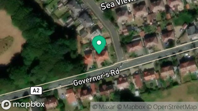 Map showing 3, GOVERNORS ROAD, ONCHAN, ISLE OF MAN, IM3 1AX