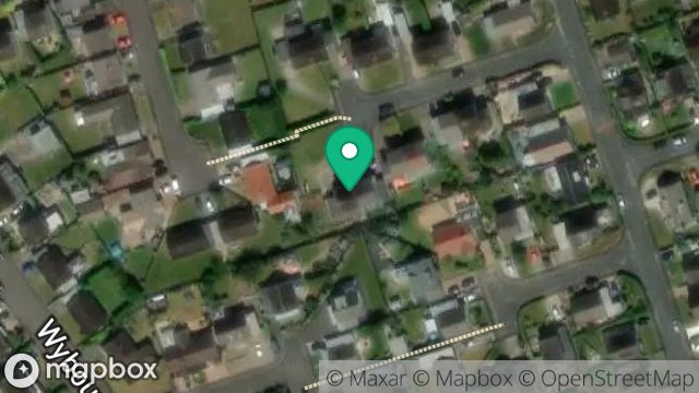 Map showing 11, HILLARY CLOSE, ONCHAN, ISLE OF MAN, IM3 4BF