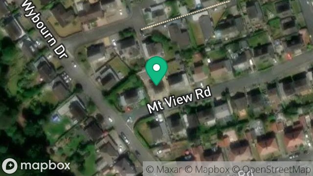 Map showing 3, MOUNT VIEW ROAD, ONCHAN, ISLE OF MAN, IM3 4AB