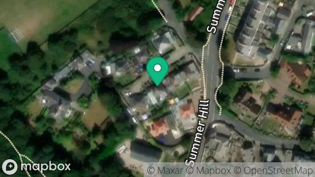 Map showing CROIT ASHLISH, BLACKBERRY LANE, ONCHAN, ISLE OF MAN, IM3 1NR