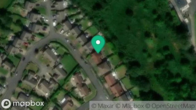 Map showing 38, MAPLE AVENUE, ONCHAN, ISLE OF MAN, IM3 3HN