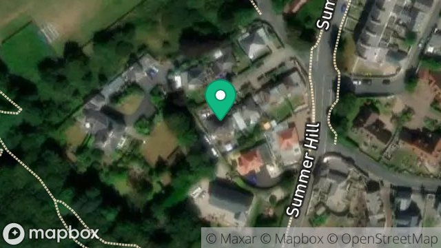 Map showing SUMMER RISE, BLACKBERRY LANE, ONCHAN, ISLE OF MAN, IM3 1NR