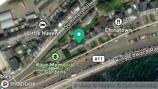 Map showing 2, STRATHALLAN CRESCENT, DOUGLAS, ISLE OF MAN, IM2 4NR