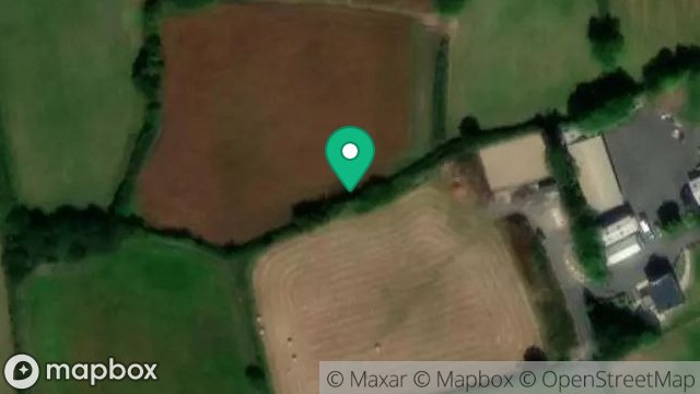 Map showing FIELDS 122202 AND 122201, ANDREAS ROAD, ST JUDES, ISLE OF MAN, IM7 2EP
