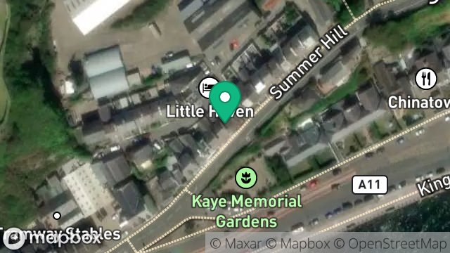 Map showing 4, SUMMERHILL, DOUGLAS, ISLE OF MAN, IM2 4PJ