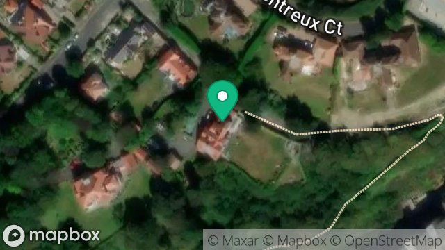 Map showing IVYDENE, LITTLE SWITZERLAND, DOUGLAS, ISLE OF MAN, IM2 6AG