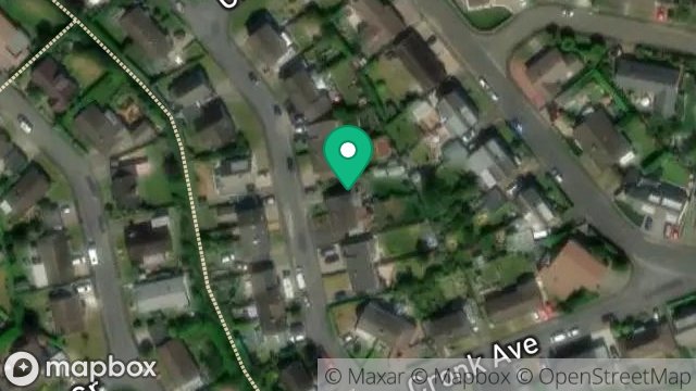 Map showing 20, CRONK AVENUE, ONCHAN, ISLE OF MAN, IM3 3DF