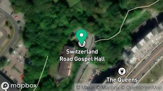 Map showing UNITY DANCE SCHOOL, SWITZERLAND ROAD, DOUGLAS, ISLE OF MAN, IM2 4NG