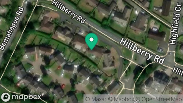 Map showing 2, HEYWOOD WAY, ONCHAN, ISLE OF MAN, IM3 3AB