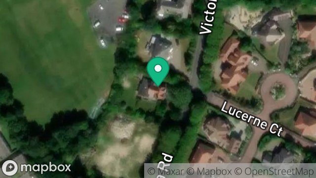 Map showing LEYTON, VICTORIA ROAD, DOUGLAS, ISLE OF MAN, IM2 6AQ
