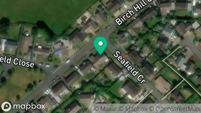 Map showing 84, HIGHFIELD CRESCENT, ONCHAN, ISLE OF MAN, IM3 3BS