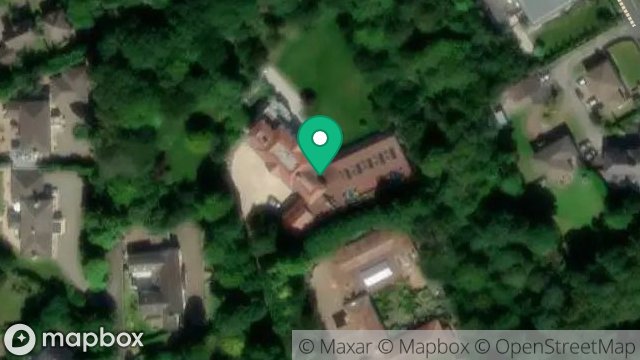 Map showing THIE NY STROOAN, HILLBERRY GREEN, DOUGLAS, ISLE OF MAN, IM2 6DE