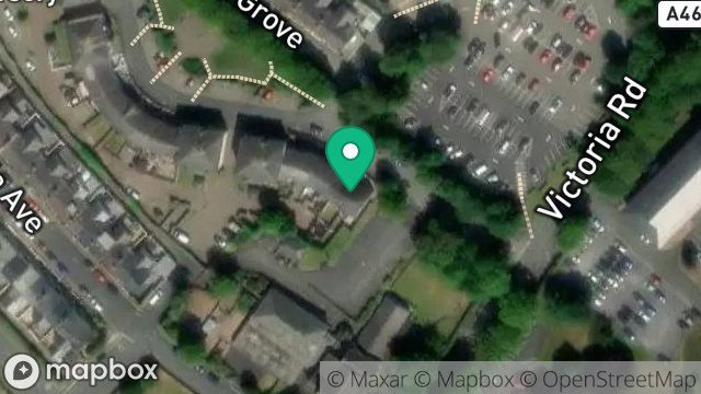 Map showing 21, LINDEN GARDENS, DOUGLAS, ISLE OF MAN, IM2 6AB