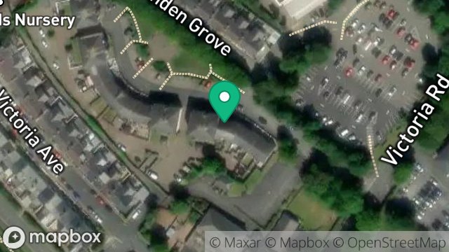 Map showing 26, LINDEN GARDENS, DOUGLAS, ISLE OF MAN, IM2 6AB