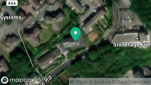 Map showing MANXTRUST MANAGEMENT, FERNLEIGH HOUSE, PALACE ROAD, DOUGLAS, ISLE OF MAN, IM2 4LB