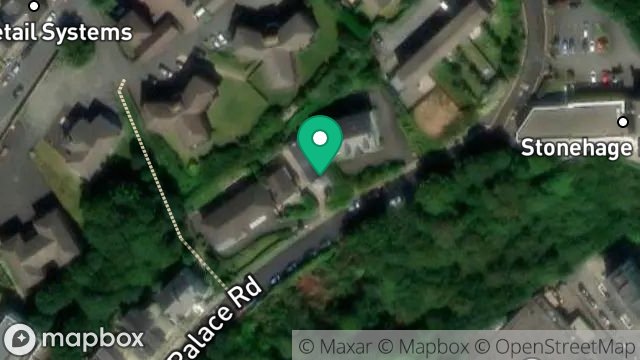 Map showing 17, PALACE ROAD, DOUGLAS, ISLE OF MAN, IM2 4LB