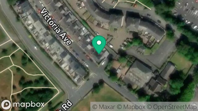 Map showing 2, VICTORIA AVENUE, DOUGLAS, ISLE OF MAN, IM2 4AN