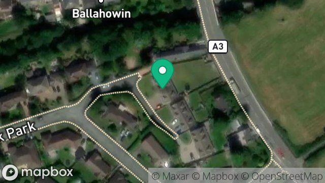 Map showing 6, CARRICK PARK, SULBY, ISLE OF MAN, IM7 2EX