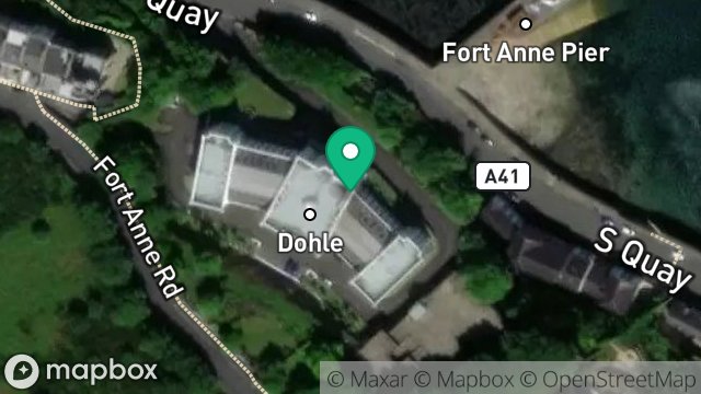Map showing FORT ANNE, SOUTH QUAY, DOUGLAS, ISLE OF MAN, IM1 5PD