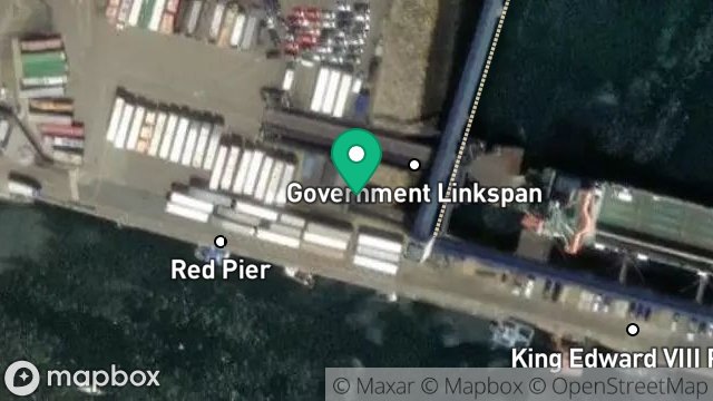 Map showing GENERATOR HUB, RED PIER, DOUGLAS, ISLE OF MAN, IM1 2BY