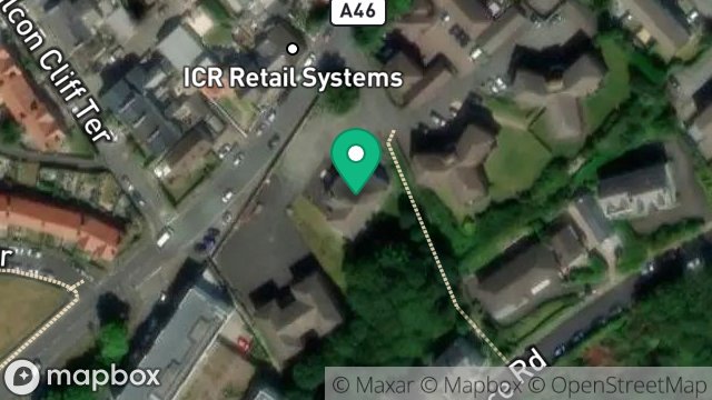 Map showing WARWICK HOUSE, VICTORIA ROAD, DOUGLAS, ISLE OF MAN, IM2 4AE