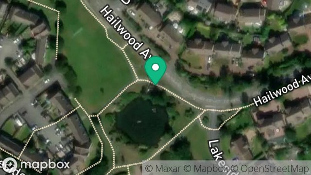 Map showing SURE SITE, NEAR JUNCTION WITH LAKESIDE ROAD, HAILWOOD AVENUE, DOUGLAS, ISLE OF MAN, IM2 7AB