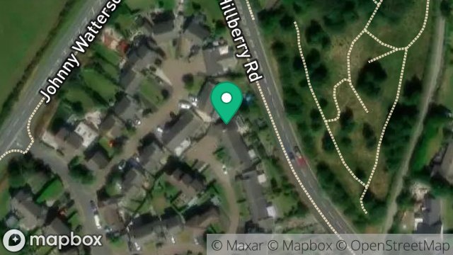 Map showing 9, STONECROP GROVE, DOUGLAS, ISLE OF MAN, IM2 7DX