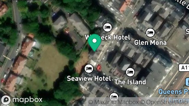 Map showing WAVECREST, 12, EMPRESS DRIVE, DOUGLAS, ISLE OF MAN, IM2 4LQ