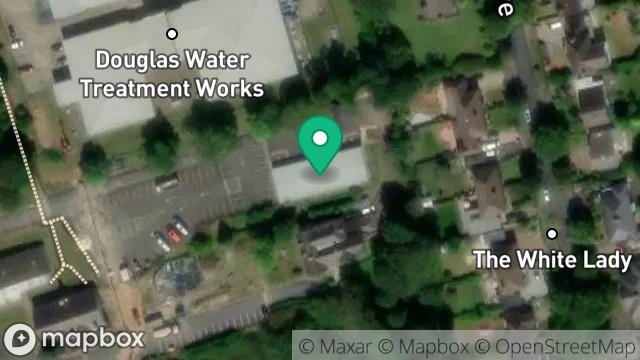Map showing THIE USHTEY, ISLE OF MAN COLLEGE ON-LINE TEST CENTRE, GLENCRUTCHERY ROAD, DOUGLAS, ISLE OF MAN, IM2 6EB
