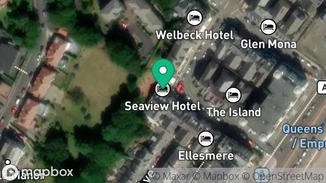 Map showing SEA VIEW, 15, EMPRESS DRIVE, DOUGLAS, ISLE OF MAN, IM2 4LQ