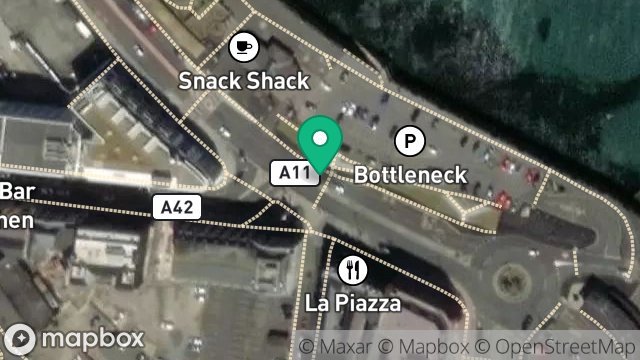 Map showing PHASE 1, ENVIRONMENTAL AND HIGHWAY IMPROVEMENTS, LOCH PROMENADE, DOUGLAS, ISLE OF MAN, IM1 2BT
