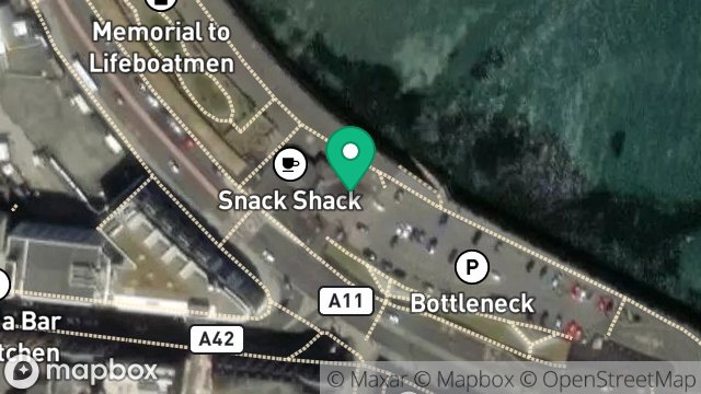 Map showing PUMPING STATION, LOCH PROMENADE, DOUGLAS, ISLE OF MAN, IM1 2BT