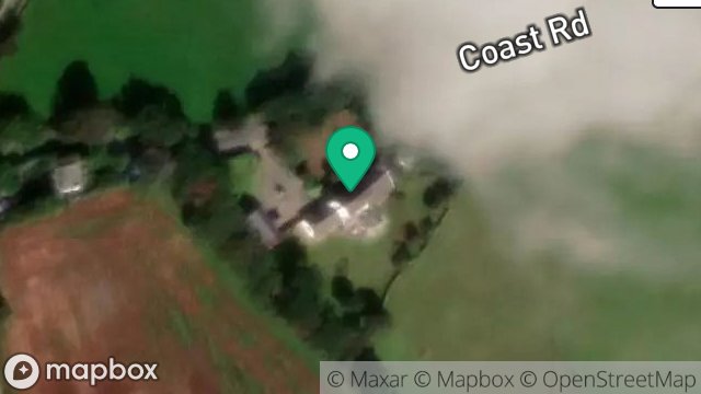 Map showing BALLALAUGH, THE LHEN, RAMSEY, ISLE OF MAN, IM7 3EH