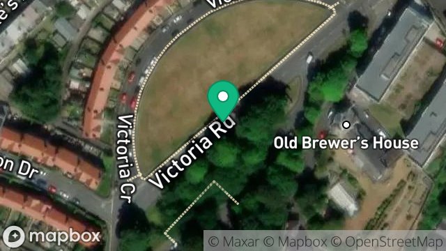 Map showing STREET RECORD, VICTORIA CRESCENT, DOUGLAS, ISLE OF MAN, IM2 4AD