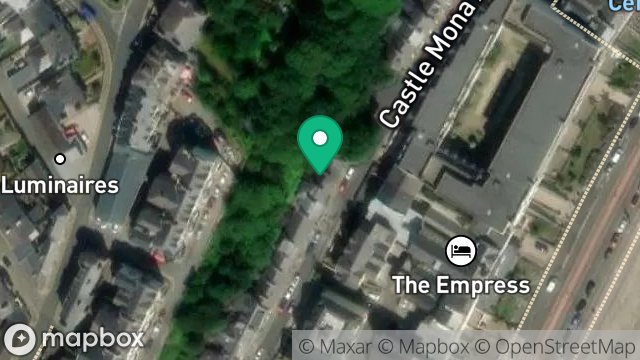 Map showing 73, CASTLEMONA AVENUE, DOUGLAS, ISLE OF MAN, IM2 4EB