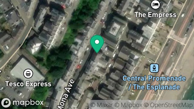 Map showing ELIZABETH GRACE HOUSE, 30, CASTLEMONA AVENUE, DOUGLAS, ISLE OF MAN, IM2 4EQ