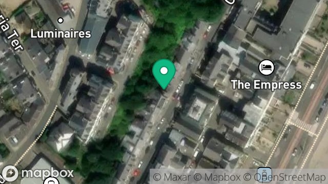 Map showing 55, CASTLEMONA AVENUE, DOUGLAS, ISLE OF MAN, IM2 4EB