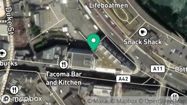 Map showing VILLIERS BUILDING, VICTORIA STREET, DOUGLAS, ISLE OF MAN, IM1 2LN