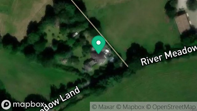 Map showing THE BUNGALOW, BALLAMANAGH ROAD, SULBY, ISLE OF MAN, IM7 2HB