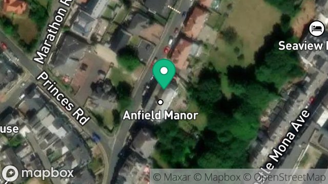 Map showing 48, VICTORIA ROAD, DOUGLAS, ISLE OF MAN, IM2 4HQ