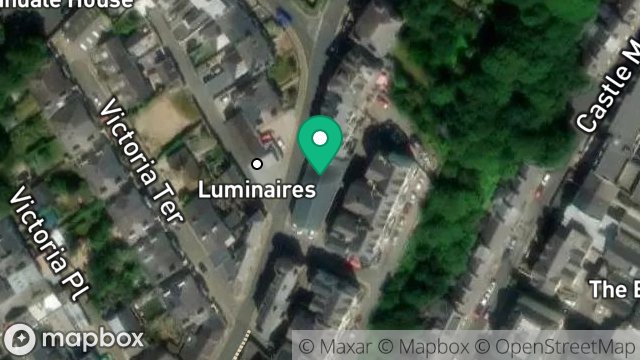 Map showing GARAGE, VICTORIA ROAD, DOUGLAS, ISLE OF MAN, IM2 4HE