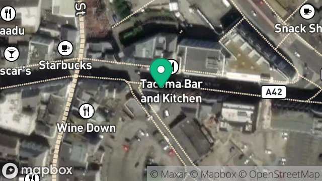 Map showing 19, VICTORIA STREET, DOUGLAS, ISLE OF MAN, IM1 2LW