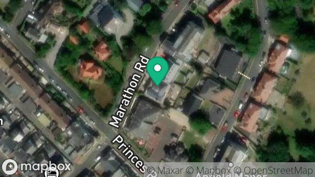 Map showing CLARE COURT, 14, MARATHON ROAD, DOUGLAS, ISLE OF MAN, IM2 4HL
