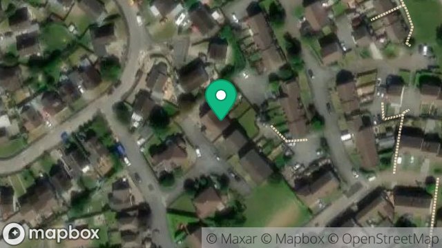 Map showing 9, CRONK Y BERRY BEG, DOUGLAS, ISLE OF MAN, IM2 6HA