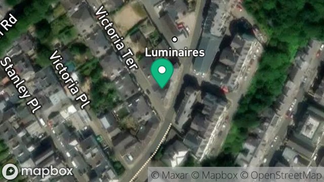 Map showing 17, VICTORIA TERRACE, DOUGLAS, ISLE OF MAN, IM2 4EX