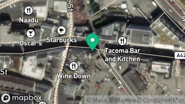 Map showing SALON 3, 25-27, VICTORIA STREET, DOUGLAS, ISLE OF MAN, IM1 2LG